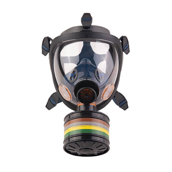 Противогаз маска защитная панорамная ST-S100X-2 с фильтром комбинированным LDGZ