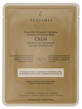Маска для обличчя Alqvimia Essentially Beautiful Calm Ansiktsmask 1 шт (8420471013057)