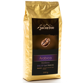 Кава в зернах Jacoffee Arabica Honduras, 1 кг