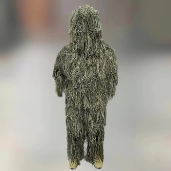 Маскировочный костюм Кикимора (Geely), нитка Woodland, размер M-L до 80 кг костюм разведчика, маскхалат