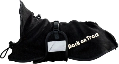 Флісове пальто Back on Track Coat with fleece M 43 см Black (7340041110966)
