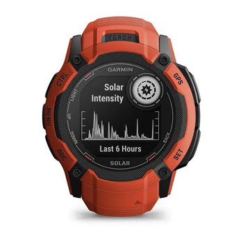 Smartwatch Garmin Instinct 2X Solar Flame Red (010-02805-01)