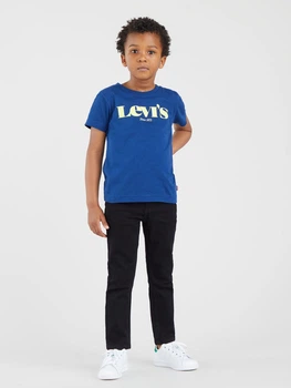 Дитячі джинси для хлопчика Levi's LVB-510 Skinny Fit Jeans 8E2008-508-LQ 92 см Чорні (3665115039078)
