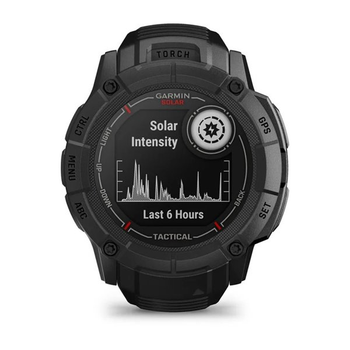 Смарт-годинник Garmin Instinct 2X Solar Tactical Edition Black (010-02805-03)