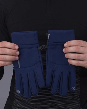 Перчатки тактические BEZET Shelter синий - XL