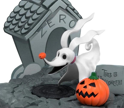 Figurka Abystyle Disney The Miasteczko Halloween Zero pies widmo 12 cm (3665361082842)