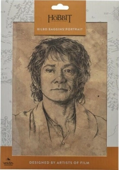 Plakat Weta Workshop The Hobbit reprodukcja portretu Bilbo Bagginsa (9420024716236)