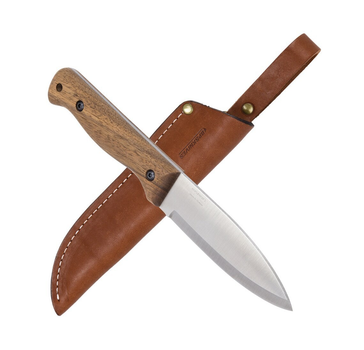 Туристический Нож из Нержавеющей Стали с ножнами B1 SSH BPS Knives - Нож для рыбалки, охоты, походов, пикника