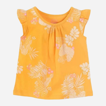 Koszulka na ramiączkach dziecięca dla dziewczynki Cool Club CCG2402693 80 cm Żółta (5903977286550)