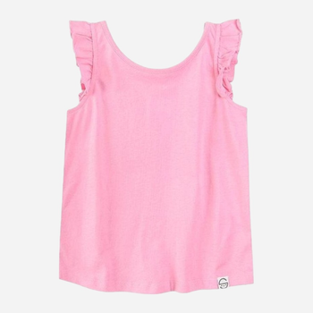 Koszulka na ramiączkach dziecięca dla dziewczynki Cool Club CCG2412567 110 cm Różowa (5903977289544)