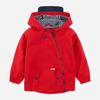 Дитяча демісезонна куртка-парка для хлопчика Cool Club COU2400272 80 см Червона (5903977171436)