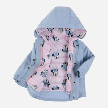Дитячі демісезонні куртка-парка + куртка для дівчинки Cool Club LOG2400637-00 86 см Різнокольорові (5903977141569)
