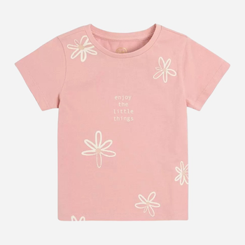 Koszulka dziecięca dla dziewczynki Cool Club CCG2411308 116 cm Różowa (5903977188632)
