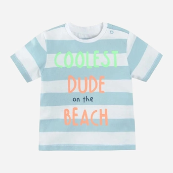 Дитяча футболка для хлопчика Cool Club CCB2403022 80 см Різнокольорова (5903977335203)