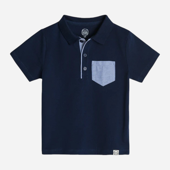 Дитяча футболка-поло для хлопчика Cool Club CCB2410968 98 см Синя (5903977202048)