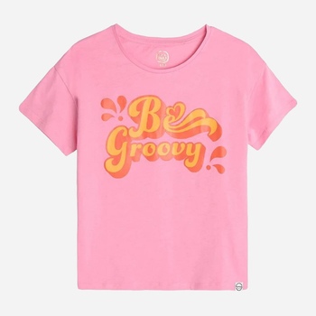 Підліткова футболка для дівчинки Cool Club CCG2422831 146 см Світло-рожева (5903977293053)