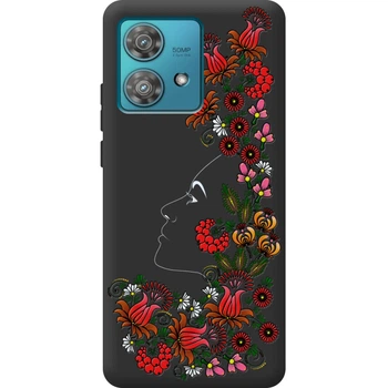 Силиконовый чехол BoxFace Motorola Edge 40 Neo 3D Ukrainian Muse (50684-bk64)
