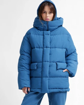 Зимова куртка жіноча oversize X-Woyz LS-8917-2 55843 XS синій