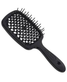 Расческа щетка для волос Janeke Superbrush 1830 Original Italian черная SP226 NER