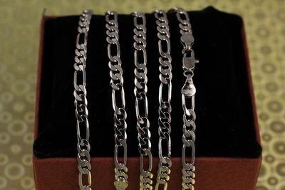 Цепь Xuping Jewelry фигаро 60 см 5 мм серебристая