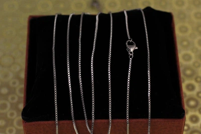 Цепь Xuping Jewelry веницианка 50 см 0.8 мм серебристая