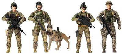 Набор фигурок Elite Force Рейнджеры 5шт 10см, аксес. 101855