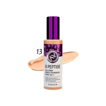 Тональный крем с пептидами Enough 8 Peptide Full Cover Perfect Foundation SPF50+ PA+++ 100 ml №13