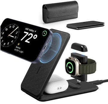 その他 Dot-Ko - Apple #9903:MF UR Портативна док-станція MagSafe ESR HaloLock 3-in-1 Travel Wireless