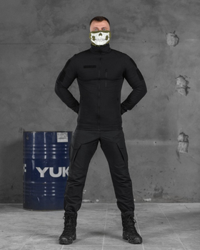 Полегшений тактичний костюм smok black M