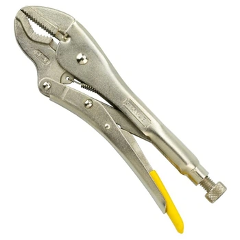 Клещи зажимные Stanley с V-образными губками 225 мм (0-84-814)