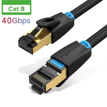 Патч-корд Vention 1м CAT8 SSTP RJ45 Ethernet 40Гбит/c (IKABF)