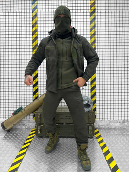 Тактичний костюм олива softshell софтшов у XL