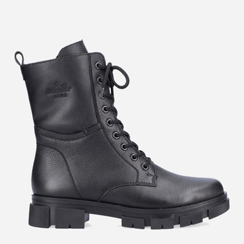 Жіночі зимові черевики високі Rieker RIEY7116-00 37 Чорні (4060596832450)