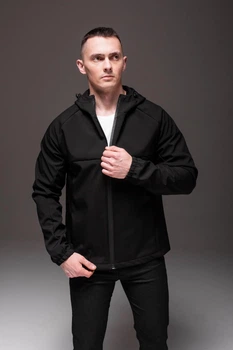 Куртка R.A. Softshell Black 2XL чёрная 2065 черн-2XL