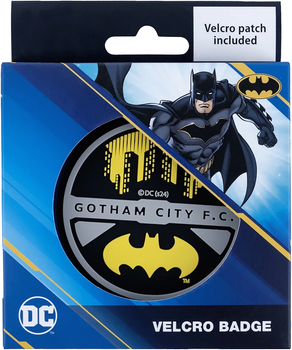 Бейдж на липучці Kite DC Comics Batman Чорний із жовтим (DC24-3011-1)