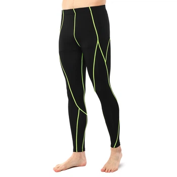Тайтси чоловічі компресійні Zelart J02K розмір 3XL (180-185 см) Black-Green