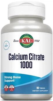 Кальцій цитрат KAL Calcium Citrate 1000 90 таблеток