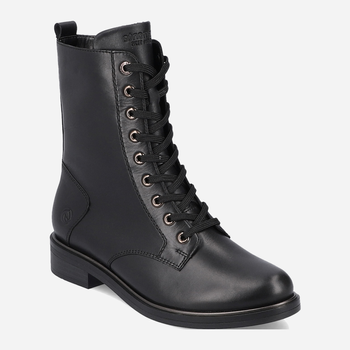 Жіночі зимові черевики високі Remonte REMD8388-01 36 Чорні (4061811128341)