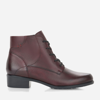 Жіночі зимові черевики низькі Remonte REMD6877-35 37 Бордові (4059954053729)