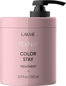 Маска для догляду за фарбованим волоссям Lakme Teknia Color Stay Treatment 1000 мл (8429421445313)