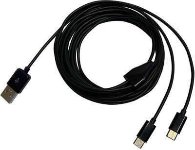 Кабель SteelPlay Dual Play and Charge Xbox Series X чорний (JVAXBSX00001)