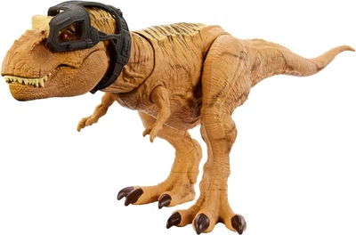 Динозавр Тиранозавр Рекс со звуком Мир Юрского Периода Jurassic World Dino Trackers Hunt 'n Chomp Tyrannosaurus Rex Mattel (HNT62)