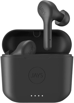 Навушники JAYS f-Five Earbuds Black (7350033656204)