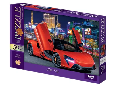 Пазл DankoToys Нічне місто 500 елементів DT C500-15-01 47,5х34см