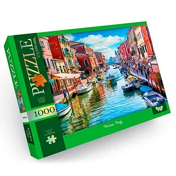 Пазл DankoToys Венеція 1000 елементів DT C1000-12-05 68х47, 5см