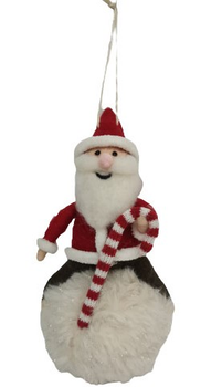 Ялинкова прикраса Det Gamle Apotek Wool Christmas Ornament Santa 17 см (17761844)