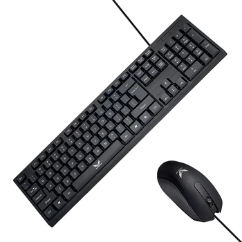 Клавіатура та миша Zerodate LD801 Black