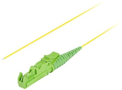 Pigtail optyczny Lanberg SM E2000/APC easy-strip 9/125 2 m Yellow (FP-E200-SE11-0030-YE)