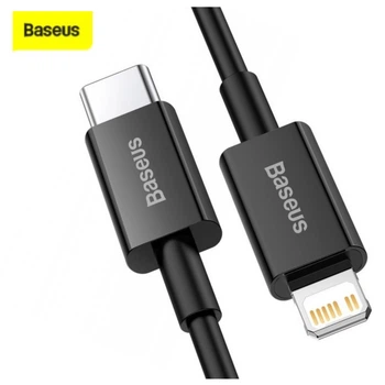 Кабель Baseus Type-C - Lightning 2метри PD 20W Superior Black (CATLYS-C01)