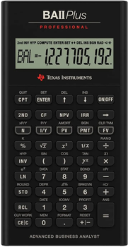 Калькулятор Texas Instruments BAll Plus Financial (TI-BAII Plus)